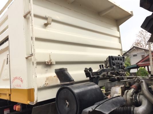 HINO 380 แรง ปลายปี 53 เฟืองช้า แม่ลูกดัมพ์สามมิตร รถวิ่งวัสดุก่อสร้างอย่างเดียว สภาพเดิมๆ ยางดี ทะเบียนพร้อม