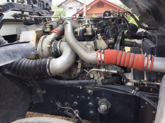 HINO 380 แรง ปลายปี 53 เฟืองช้า แม่ลูกดัมพ์สามมิตร รถวิ่งวัสดุก่อสร้างอย่างเดียว สภาพเดิมๆ ยางดี ทะเบียนพร้อม