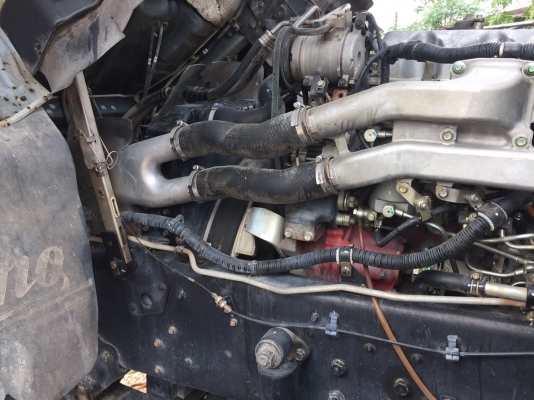 HINO 380 แรง ปลายปี 53 เฟืองช้า แม่ลูกดัมพ์สามมิตร รถวิ่งวัสดุก่อสร้างอย่างเดียว สภาพเดิมๆ ยางดี ทะเบียนพร้อม