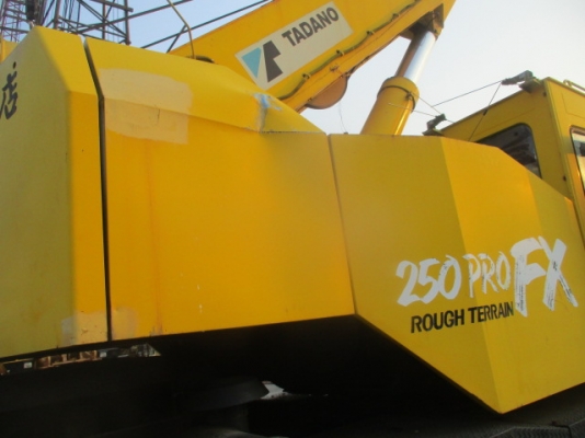 ขาย TADANO TR250M-5 เก่านอก ยังไม่เคยใช้งานในเมืองไทย นำเข้าจากประเทศญี่ปุ่น สนใจติดต่อ อำพล 090-969