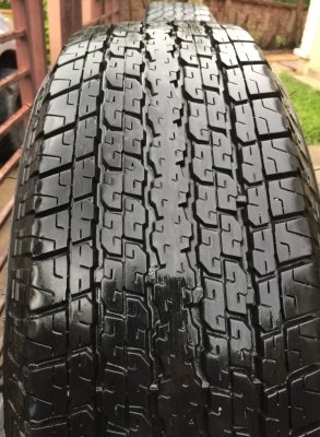 ยาง Bridgestone 245 70 16 ปลายปี17 มีให้เลือก3ชุด ดอกเต็ม เนื้อนิ่มๆ ใช้ยาว ราคาไม่แพง