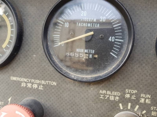 PDSF530S-เครื่องปั๊มลม 10bar ุ 530cfm. เครื่องยนต์ Hino JO8C นำเข้าจากญี่ปุ่น by OEK