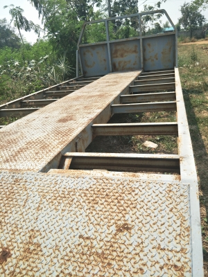 ????ขายหางปลาขึ้นแมคโคร ยาว 6 เมตร เหล็กบีมแทงร้อย สภาพสวยพร้อมใช้งาน ☎ 083-9628875