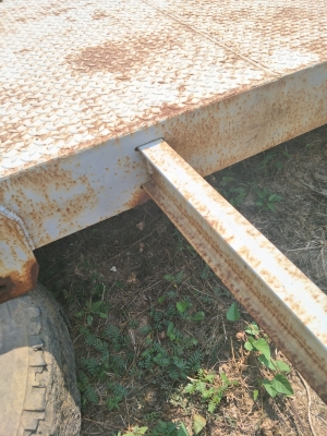 ????ขายหางปลาขึ้นแมคโคร ยาว 6 เมตร เหล็กบีมแทงร้อย สภาพสวยพร้อมใช้งาน ☎ 083-9628875