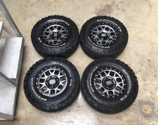 ล้อแท้ KMC XD 127 พร้อม ยางBF ko2 เพิ่งเบิกใหม่ สภาพใหม่มากทั้งชุด ล้อแท้ KMC XD 127 พร้อม ยางBF ko2 เพิ่งเบิกใหม่ สภาพใหม่มากทั้งชุด