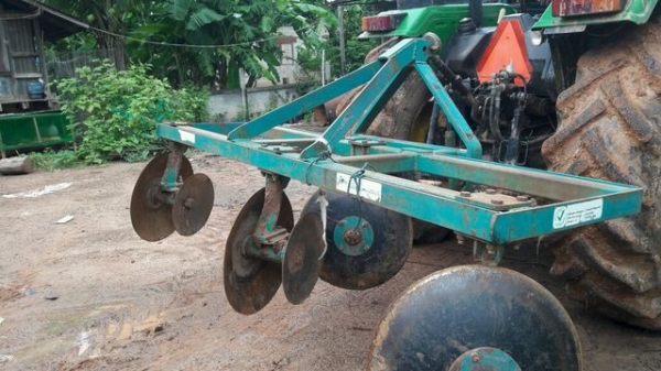 ผานยกร่องมัน ร่องคู่