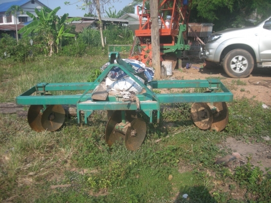 ผานยกร่องมัน ร่องคู่