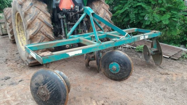 ผานยกร่องมัน ร่องคู่