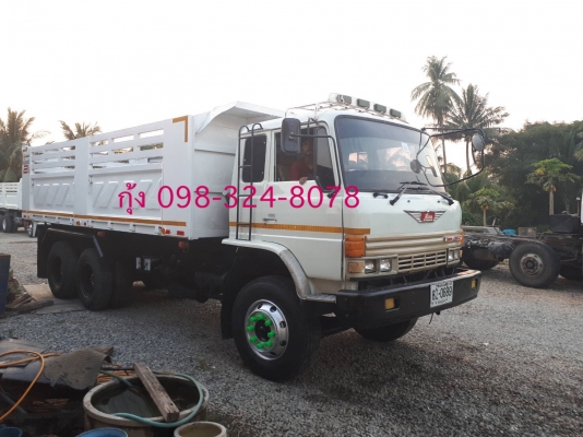 Hino Sumo 227 เครื่องเดิม เกียร์ 3M ดั้มสามมิตรแท้ สโลว์กลาง มีระบบลากพ่วง ยางดี คัทซีสวย แอร์ครบ พร้อมใช้งาน เล่มพร้อมโอน