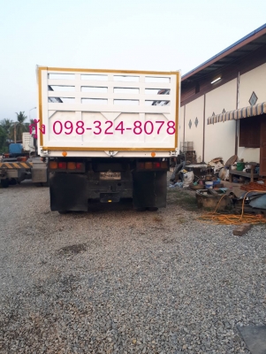 Hino Sumo 227 เครื่องเดิม เกียร์ 3M ดั้มสามมิตรแท้ สโลว์กลาง มีระบบลากพ่วง ยางดี คัทซีสวย แอร์ครบ พร้อมใช้งาน เล่มพร้อมโอน