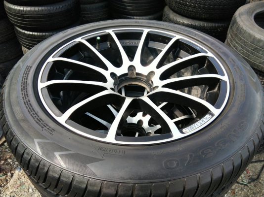 ขายแม็กขอบ20 พร้อมยางSUNNY 265/50R20 ปี13 ดอกยางสวยแม็กสวย ชุด 8900 บาท