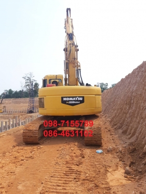 ขาย!! >>> Komatsu Pc228US รุ่น 3 NO ไฟฟ้าครบ ช่วงล่างดี เอวแน่น พร้อมลุยงาน <<< เบอร์ติดต่อ 098-7155789 086-4631102