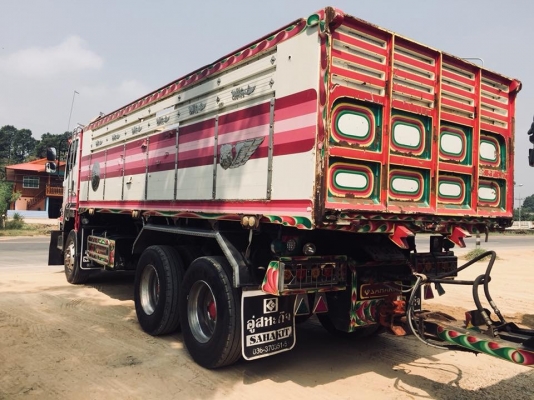 Isuzu 360 แรง ปี 57 เฟืองเร็ว ไมล์สองแสน ยางดี แม่ลูกดัมพ์อุ่สหะกิจ สวยเดิมพร้อมใช้งาน รถไม่เคยแบกน้ำหนัก