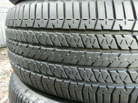 ขายยาง 265/60R18 บริดจสโคน ปลายปี16 ดอกยางเต็มสวยสดไม่ร้าวไม่ปะใช้งานมากน้อยมาก ชุดละ 8900 บาท
