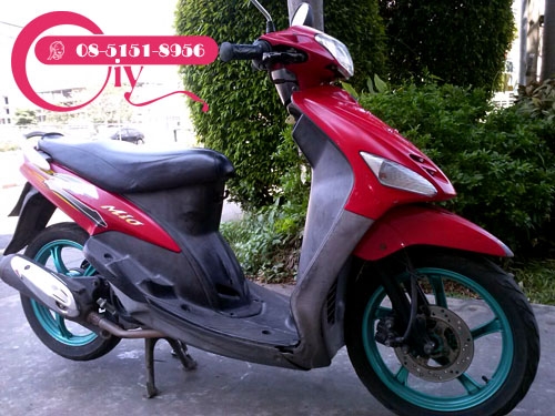 ขายด่วน MIO z ปี 47 ล้อแม็ค เครื่องดีมาก เฟืองสายพานดีไม่หอน เอสการครบ