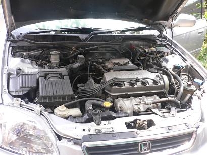 ขายรถเก๋ง Honda Civic 1.6 EXi ปี 1998 เกียร์ออโต้ ไม่เคยติดแก๊ส สีบรอนด์เงิน