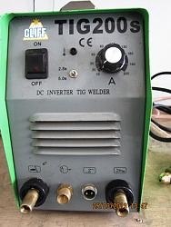 เครื่องเชื่อมไฟฟ้าระบบทิก(TIG)ตู้เชื่อมCLIFFรุ่นTIG 200S