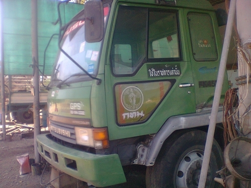 ขายรถหกล้อดั้มดิน มิซูบิชิ FK 457H เครื่อง6 D16 เทอร์โบ 260 แรงม้า