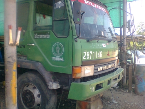 ขายรถหกล้อดั้มดิน มิซูบิชิ FK 457H เครื่อง6 D16 เทอร์โบ 260 แรงม้า