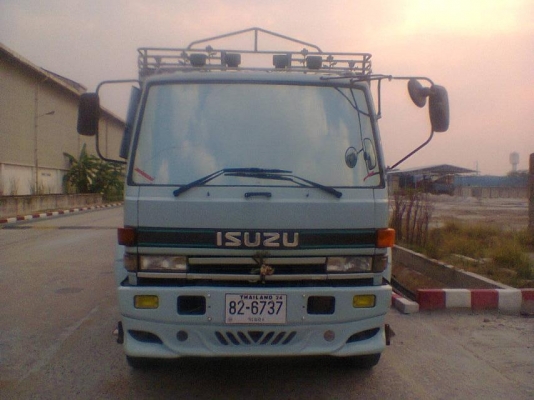 10 ล้อดั๊ม 2 เพลา พร้อมลูกพ่วง ISUZU ROCKY 240 HP