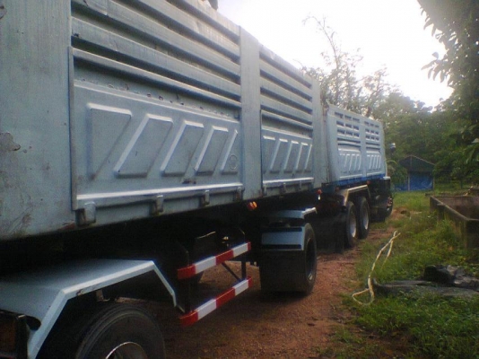 10 ล้อดั๊ม 2 เพลา พร้อมลูกพ่วง ISUZU ROCKY 240 HP