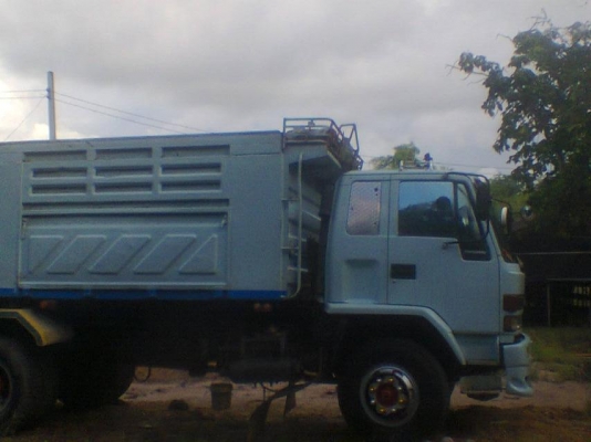 10 ล้อดั๊ม 2 เพลา พร้อมลูกพ่วง ISUZU ROCKY 240 HP
