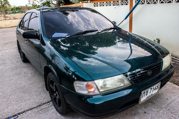ขาย nissan sunny ex saloon 1.5 ติดแก๊ซหัวฉีด LPG Energy Reform