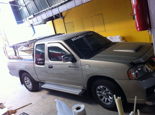 ขายรถ Nissan frontier ปี2003 สีบอร์นทอง รถใช้น้อยวิ่ง26xxxx