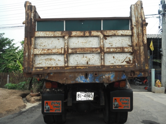 ขายรถ 10 ล้อ MITSUBISHI FUSO 2 เพลา กระบะโคราช ซีเรี่ยว TD-4600 กว่า เครื่อง 6D16 = 195 แรงม้า (รถอยู่สุพรรณบุรี)