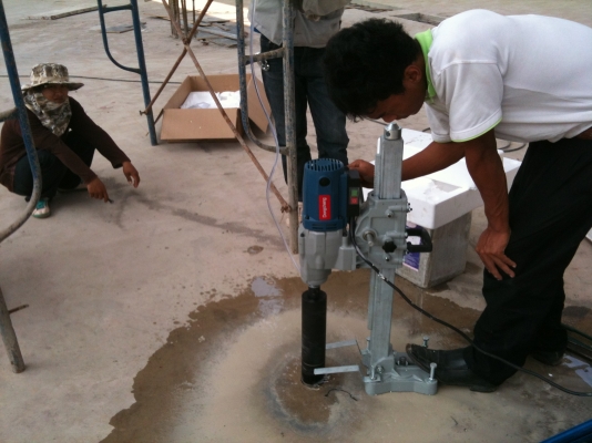 ขายเครื่องเจาะพื้นคอนกรีต coring core drill