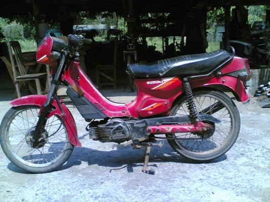 ขาย Suzaki Sprinter110 เล่มทะเบียนเครื่องดีอะไหร่เดิม รถพร้อมใช้งาน ขาย 3900 บาท