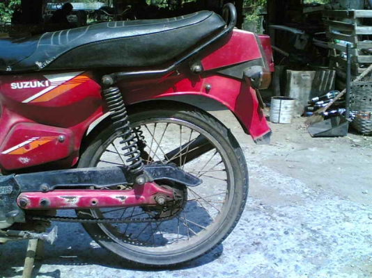 ขาย Suzaki Sprinter110 เล่มทะเบียนเครื่องดีอะไหร่เดิม รถพร้อมใช้งาน ขาย 3900 บาท