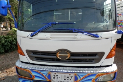 10ล้อดั้มHINO FM1J-260แรง ปี 49 ดั้มมิเนียมมีระบบลากลูก สวยจัด