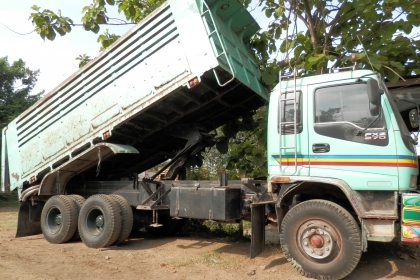 10ล้อดั้มISUZU DECA270 URO1ปี40 มีระบบลากลูก รถสวยพร้อมใช้