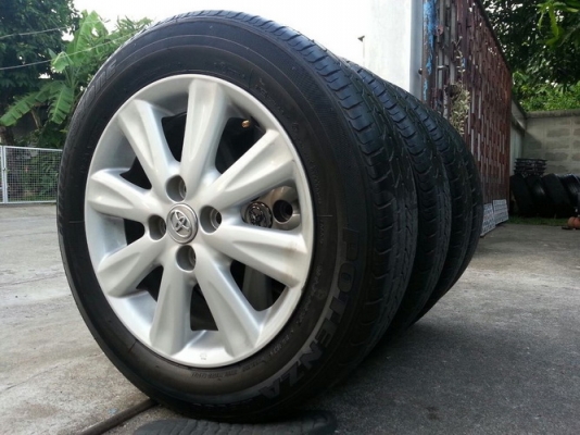 ล้อ15Vios + ยาง Bridgestone Potenza 185/60/15