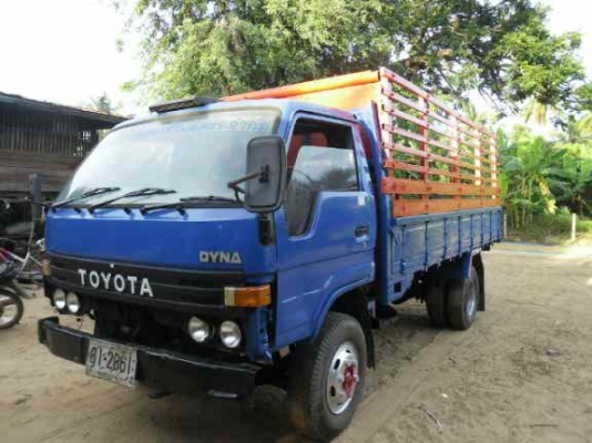 รถบรรทุกหกล้อ TOYOTA  DYNA   คันซี DU91 วางเครื่องใหม่ เอกสารมีอินวอยซ์  น๊อต 6 รู  S หน้าหลัง  ยาง  750 ขอบ 16