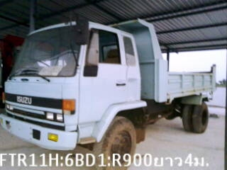 IZUSU  FTR  11H  เครื่อง  6 BD1    6  ล้อดั้มดิน