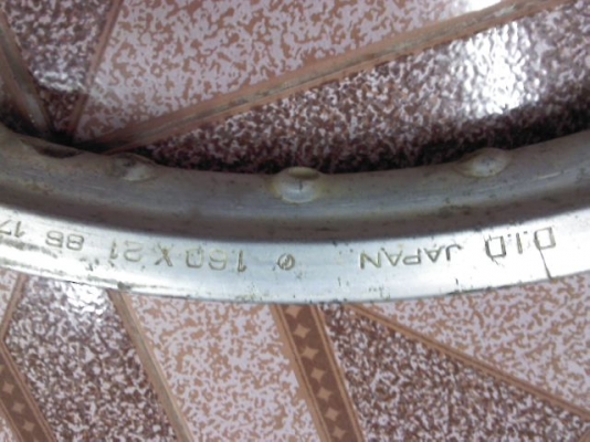 ล้อ DID Japan 21x1.60 1 ข้าง