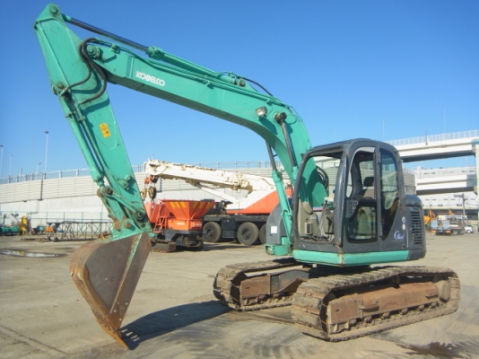 ขายด่วน KOBELCO  SK 135  นำเข้าเองจากญี่ปุ่นยังไม่เคยใช้งานในไทย  มาถึงเมืองไทยแล้ว สภาพดี  เครื่องปั้มไฟฟ้าดีมาก ๆๆๆ