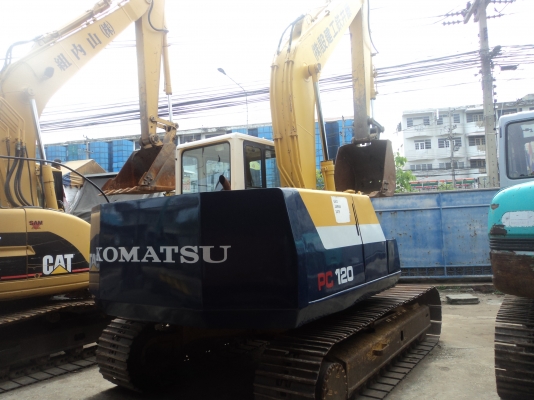 ขายด่วน PC 120-5  ตัวเดินใหญ่ สภาพสวยมาก ๆๆๆ  เครื่องปั้มช่วงล่างดีมาก ๆๆ  มาถึงเมืองไทยแล้วจ้า