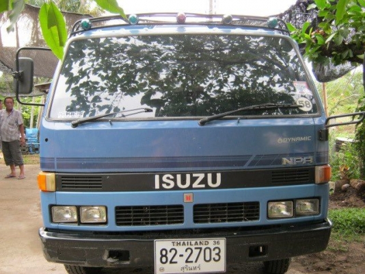 ฝากขาย   รถบรรทุก(ยกดั้มได้) ยี่ห้อisuzu รุ่น NPR59LU5F  สีฟ้า