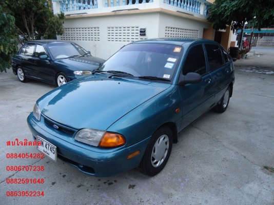 ขาย Ford aspire สีเขียวสวย ติดแก๊ส LPG ราคา 65,000 บาท +++++++++