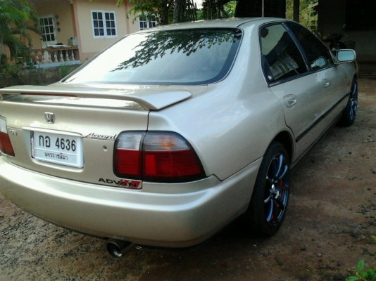 HONDA ACCORD VTi-E 2.2 AT ปี 96 ไฟท้าย 2 ก้อน ติดแก๊ส LPG ลงเล่มครบถูกต้องพร้อมโอน เครื่องแห้งแรงดีม่มีเยิ้ม ภายในเก๋งสวยหรู เบาะหนัง เพาเวอร์ ก.ไฟฟ้า ซ.ล็อก อุปกรณ์ภายในครบพร้อมใช้งาน ช่วงล่างดี เอกสารทะเบียนภาษีครบพร้อมโอน ราคาต่อรองได้ครับ HONDA ACCORD VTi-E 2.2 AT ปี 96 ไฟท้าย 2 ก้อน ติดแก๊ส LPG ลงเล่มครบถูกต้องพร้อมโอน เครื่องแห้งแรงดีม่มีเยิ้ม ภายในเก๋งสวยหรู เบาะหนัง เพาเวอร์ ก.ไฟฟ้า ซ.ล็อก อุปกรณ์ภายในครบพร้อมใช้งาน ช่วงล่างดี เอกสารทะเบียนภาษีครบพร้อมโอน ราคาต่อรองได้ครับ