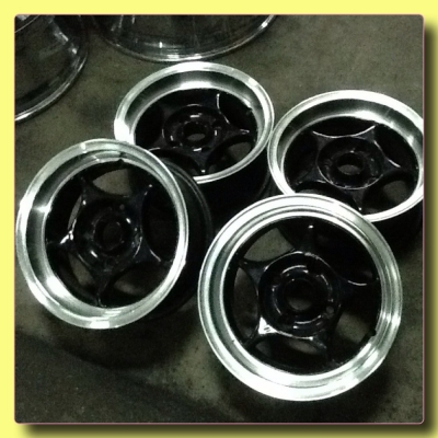 ขายล้อขอบ 13 กว้าง6 ET-5 4รู114 ครบชุด 4วง