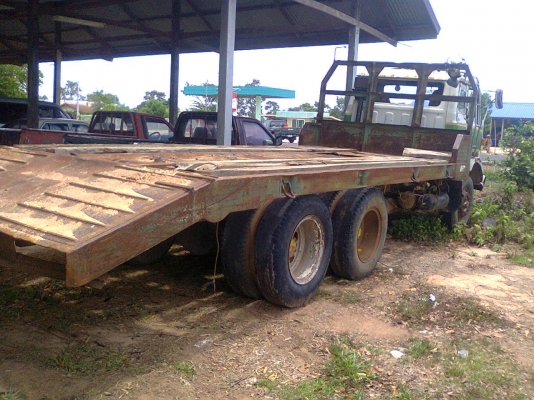 ขายรถเทเลอร์สิบล้อKT725ขึ้นแม็คโค200