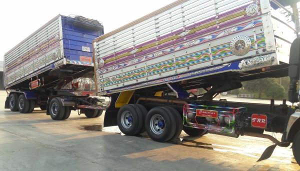 พ่วง 22 ล้อ ISUZU FXZ 360 ปลายปี 55 กระบะมิเนียม - ดั้ม อู่ ไทยรุ่งเรือง ใส่ของได้ 29 ตันกว่า สภาพสวยพร้อมใช้ ราคา 2,780,000