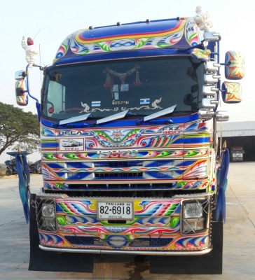 พ่วง 22 ล้อ ISUZU FXZ 360 ปลายปี 55 กระบะมิเนียม - ดั้ม อู่ ไทยรุ่งเรือง ใส่ของได้ 29 ตันกว่า สภาพสวยพร้อมใช้ ราคา 2,780,000