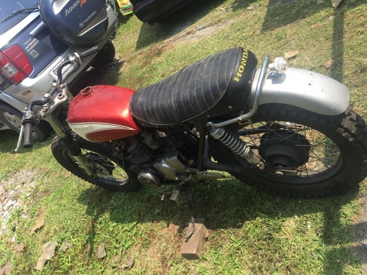 ** ล้มโปรเจค Honda Cb-250 Scrambler **