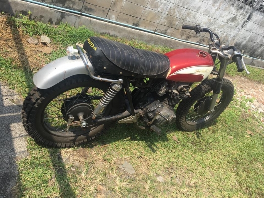 ** ล้มโปรเจค Honda Cb-250 Scrambler **