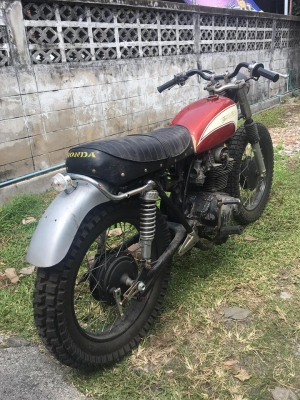 ** ล้มโปรเจค Honda Cb-250 Scrambler **
